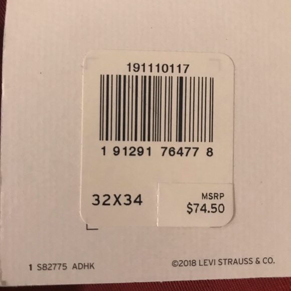 Levi’s 511 Commuter Pants Red Paint 32 x 34 - Picture 6 of 6